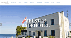 Desktop Screenshot of melsted-badehotel.dk